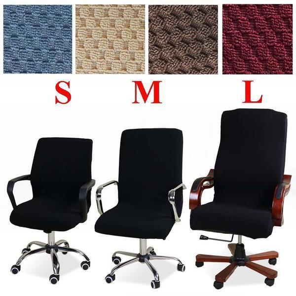 Modern Zippered Office Chair Cover