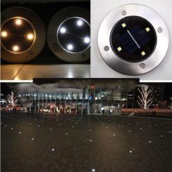 Solar Powered LED Light (4-Pack) - Eve Boutique