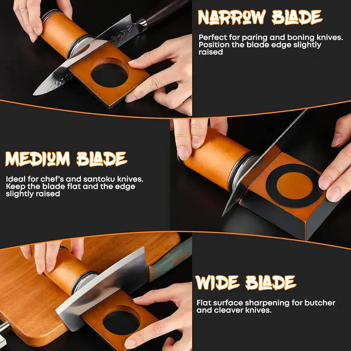 Manual Rolling Knife Sharpener – Premium Quality - Image 6