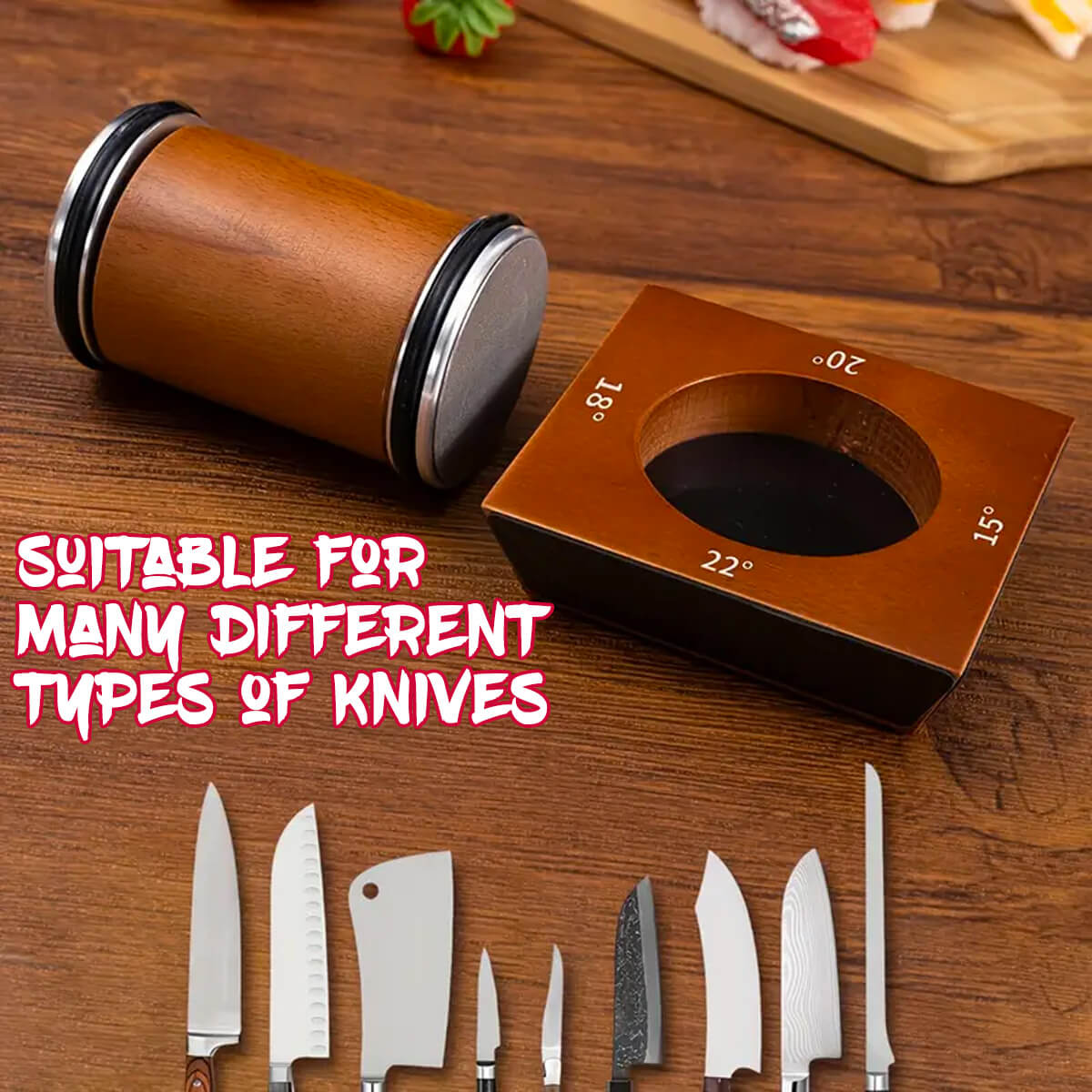 Manual Rolling Knife Sharpener – Premium Quality - Image 7